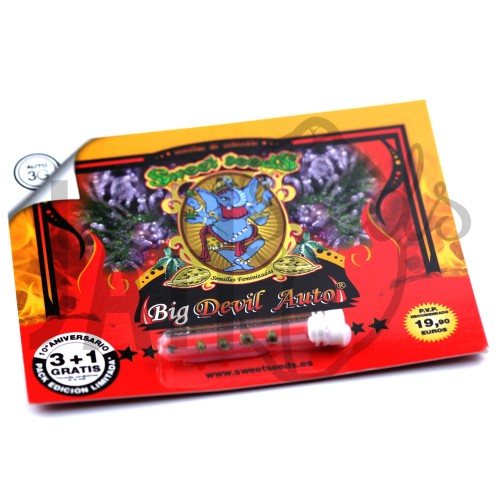 Auto Big Devil Feminised  насіння конопель: фото, характеристики, відгуки, опис Auto Big Devil Feminised  насіння конопель: фото, характеристики, відгуки, опис